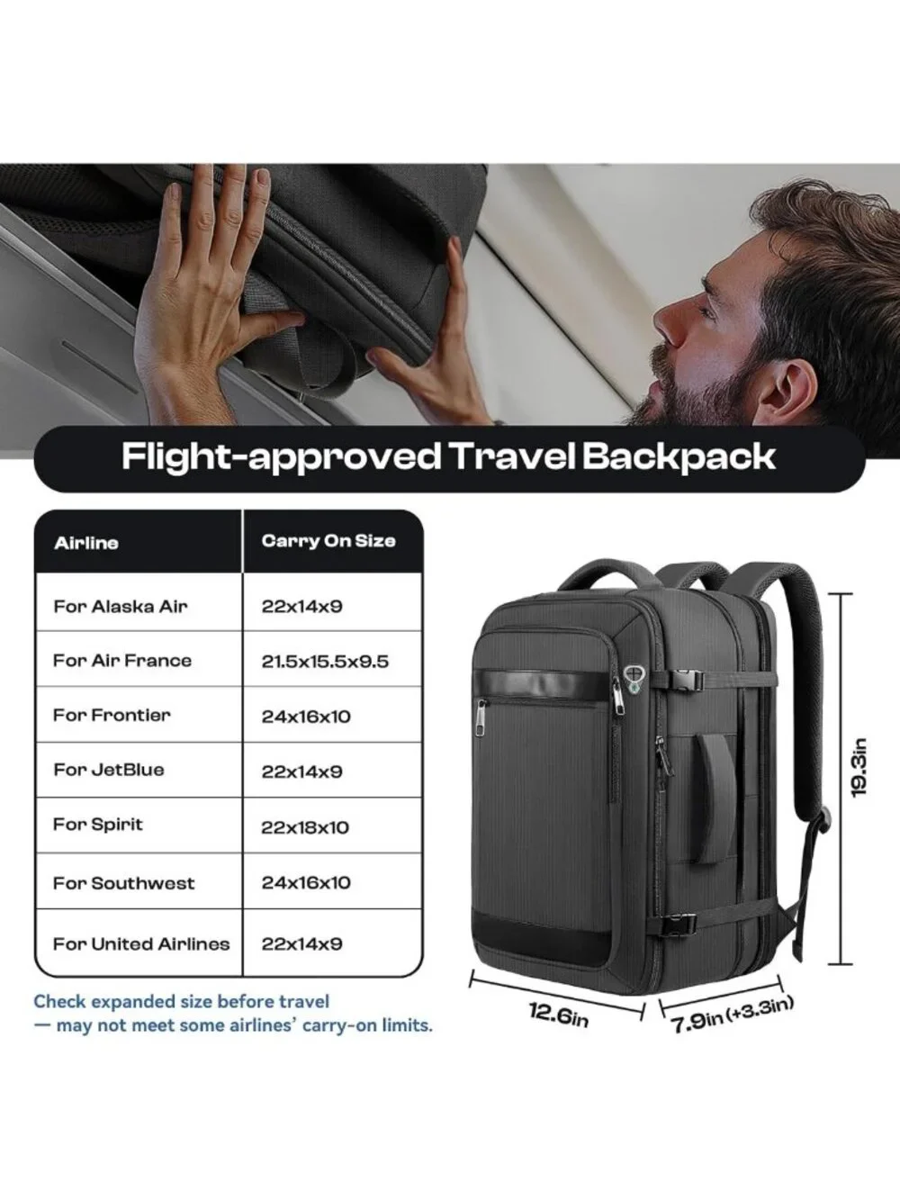Durable Expandable 17.3
